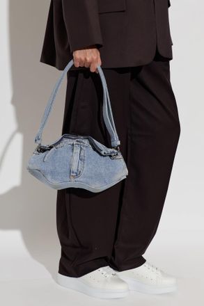 Alexander McQueen Manta Bag, Womens, Blue