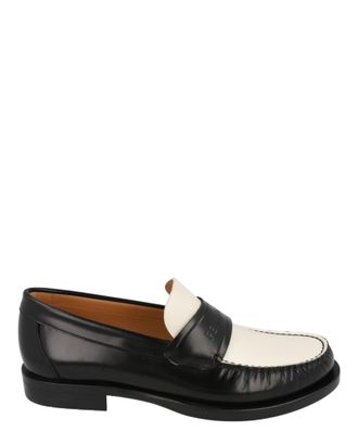 Ferragamo Fillmore Embossed Moccasin Loafers - Extra Wide Width