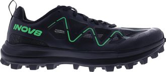 Inov8 Womens Mudtalon Zero - Zero Drop Trail Running Shoes - Black/Green - 7.5 Wide