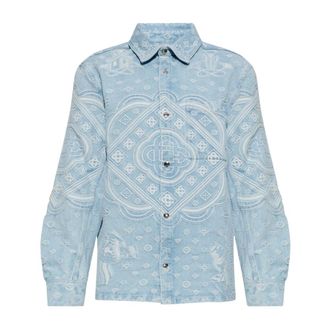 Casablanca Hombre, Camisas, Azul, Talla: XL