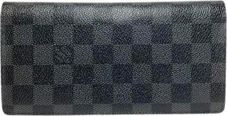 Louis Vuitton Pre-owned Porte Feuille Brazza Damier Graphite Wallet - - Pre-owned - Uomo - Grigio - ONE SIZE