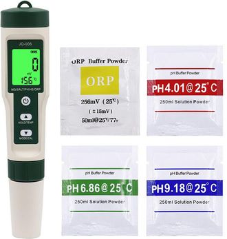 OEM Misuratore Di Ph Elettronico, Tester Per Acqua Di Piscina 10 In 1 Con Retroilluminazione, Ph/tds/sg/ec/orp/h2/salinit&agrave;/temperatura/fertilit&agrave;/resistenz