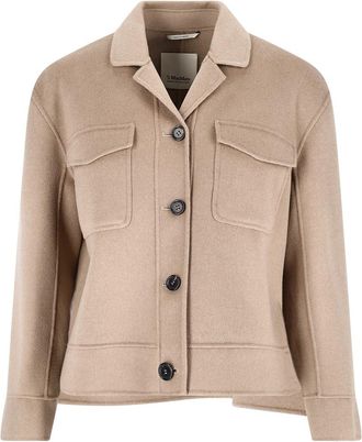 Max Mara Giacca In Lana Vergine Fiero