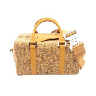 Dior Pre-owned Lango 26 2way bag - Dames - Pre-owned - Geel - Maat: ONE Size Leer