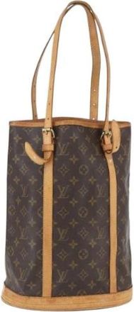 Louis Vuitton Pre-owned Bucket Bag - Dames - Vintage Tas - Bruin - ONE Size - Vintage