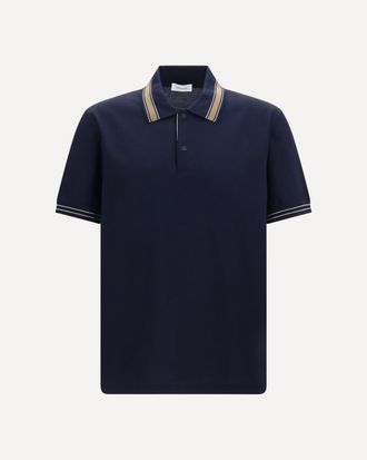 Ferragamo Cotton piqu&eacute; Polo Shirt Male XL