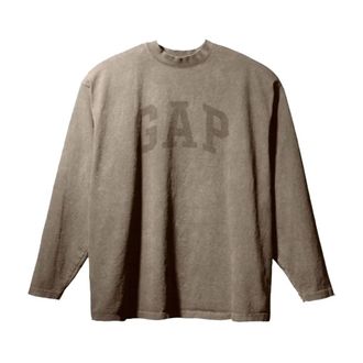 Yeezy by Kanye West Dove L/S T-shirt - Heren - Longsleeves - Bruin - L - Katoen - Tops