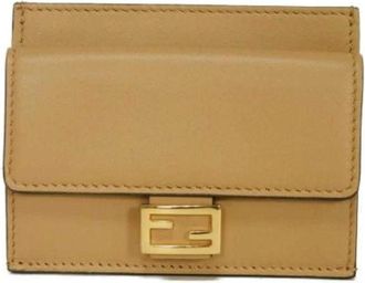 Fendi Pre-owned Coin Case - unisex - Vintage Accessoires - Beige - ONE Size - Vintage