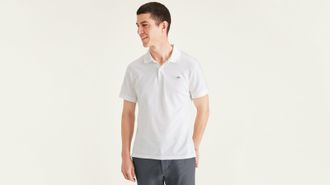 Dockers Rib Collar Polo, Slim Fit