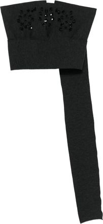 Alberta Ferretti Top con decorazione - Grigio