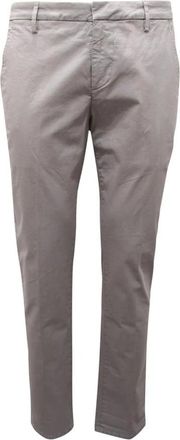 Dondup Italiaanse Stijl Broeken Made in Italy - Heren - Slim Fit Broeken - Grijs - W34 - Broeken