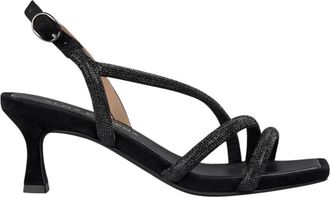 Alma En Pena Sandalen met bandjes - Dames - Sandalen met hakken - Zwart - 41 EU - Schoenen