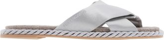 Ferragamo Elvira Rope-Trim Slide Sandals, Size 7 C