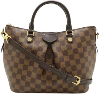 Louis Vuitton Pre-owned Handbags, female, Brown, Size: ONE SIZE Pre-owned Damier Canvas Handbag