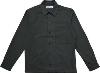 Sams&oslash;e & Sams&oslash;e Jassen, Heren, Groen, L, Katoen, Sadamon Overshirt
