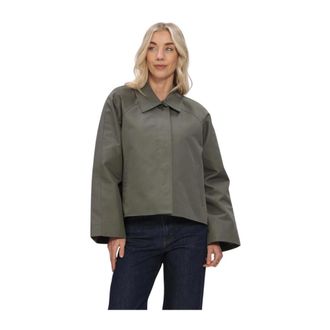Envii Enseneca Short Jacket 6988 - Dames - Jassen - Groen - Maat: XL Katoen