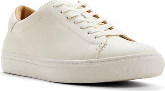 Brooks Brothers Franz Low Top Sneaker in White at Nordstrom, Size 10.5