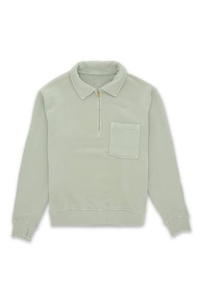 Fortela Woven Zip-Up Sweatshirt in Sage Green at Nordstrom, Size Xx-Large Eu