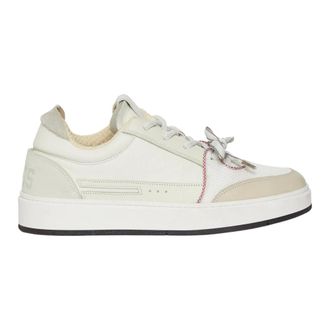GCDS Gcds, Dames, Schoenen, Wit, Maat: 38 EU Leer