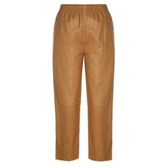 Pinko Pinko, Dames, Broeken, Bruin, Maat: 3XS