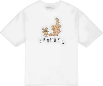 DOMREBEL Friendly T-Shirt - White
