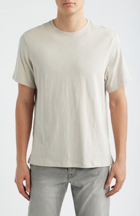 Robert Barakett Brightwood Slub Cotton T-Shirt in Moonstone at Nordstrom, Size Xx-Large