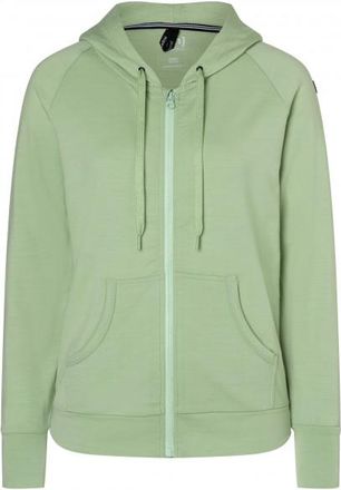 super.natural Essential Zip Hoodie Zip-Hoodie für Damen | grün