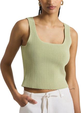 Derek Lam Sain Rib Knit Sweater Tank