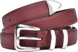 Brunello Cucinelli Heren, Accessoires, Bruin, Maat: 105 CM Leer