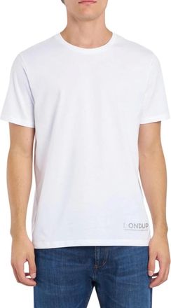 Dondup Hombre, Camisetas, Blanco, Talla: XL