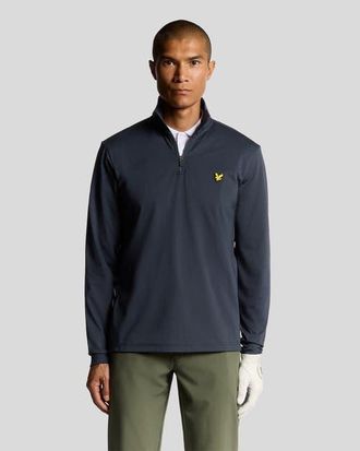 Lyle & Scott Golf Course Midlayer in Dark Navy at Nordstrom, Size Xx-Large