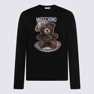 Moschino Black Wool Knitwear