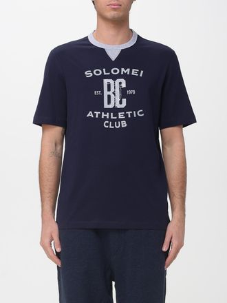 Brunello Cucinelli T-shirt in cotone stampata Brunello Cucinelli