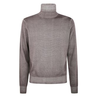 FILIPPO DE LAURENTIIS Turtlenecks - Knitwear - Hombre - Marr&oacute;n - 2XL