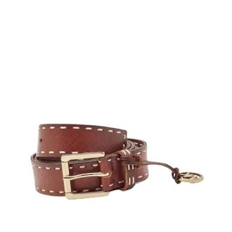 Michael Kors Pre-owned Belts, female, Brown, Size: ONE SIZE Pre-owned Leather Belt
