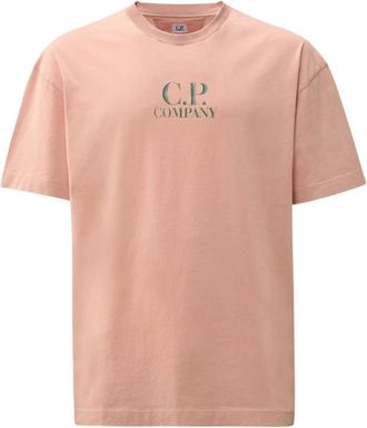 C.P. Company C.p. Company, Heren, Tops, Roze, Maat: XL Jersey