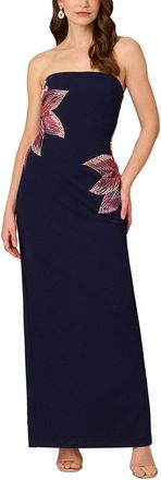 Aidan Mattox Printed Maxi Dress