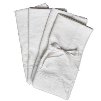 Tag Threads Slub Napkin Set of 4 in White at Nordstrom
