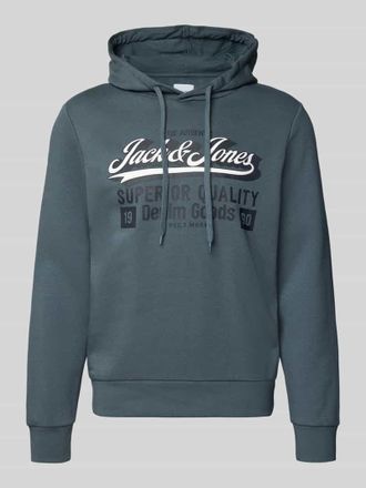 Jack & Jones Jack & Jones Hoodie mit Kapuze in Blau, Gr&ouml;&szlig;e S