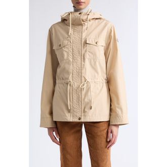 Moncler Serin Short Parka in Beige at Nordstrom, Size 4