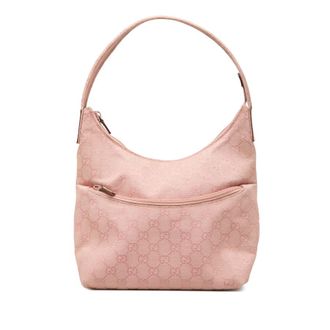 Gucci Pre-owned Gucci GG Canvas Shoulder Bag Ladies VB9I0COGD27NPGED