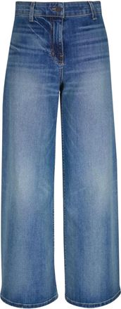 Nili Lotan Jeans a gamba ampia - Blu