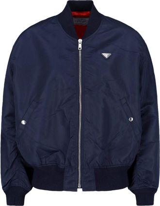 Prada Giacca Bomber In Re-Nylon