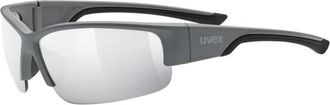Uvex Sportstyle 215 Litemirror Silver S3 Sonnenbrille - Unisex | grau