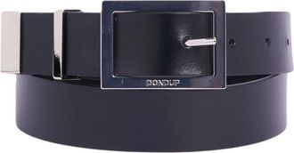 Dondup Dames, Accessoires, Zwart, Maat: 90 CM Leer