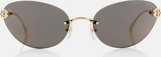 Cartier Gafas de sol cat-eye Panth&egrave;re de Cartier