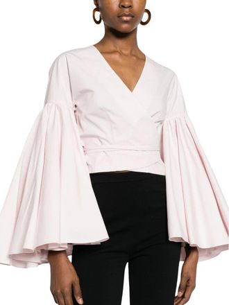 Jacquemus Le Cache Coeur Paysan Top - Dames - Blouses - Roze - XS - Overhemden