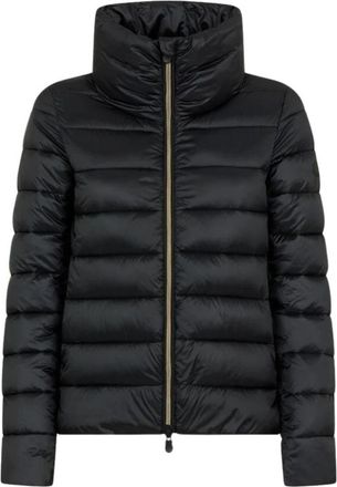 Save The Duck Winterjas - Dames - Winterjassen - Zwart - M - Leer - Jassen