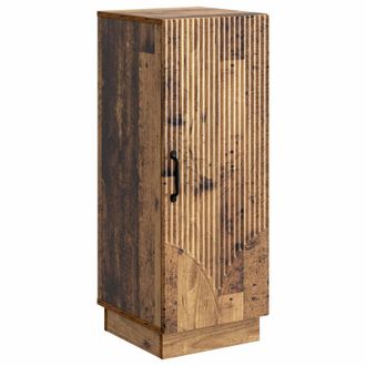 vidaXL Aparador Madera Envejecida 33 X 34,5 X 87 Cm Vidaxl