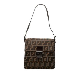 Fendi Pre-owned Fendi Zucca Canvas Shoulder Bag Ladies GZMJJ1F8P8ZJTD81